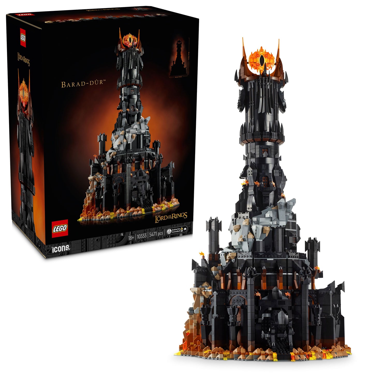 10333 The Lord of the Rings: Barad-dûr™