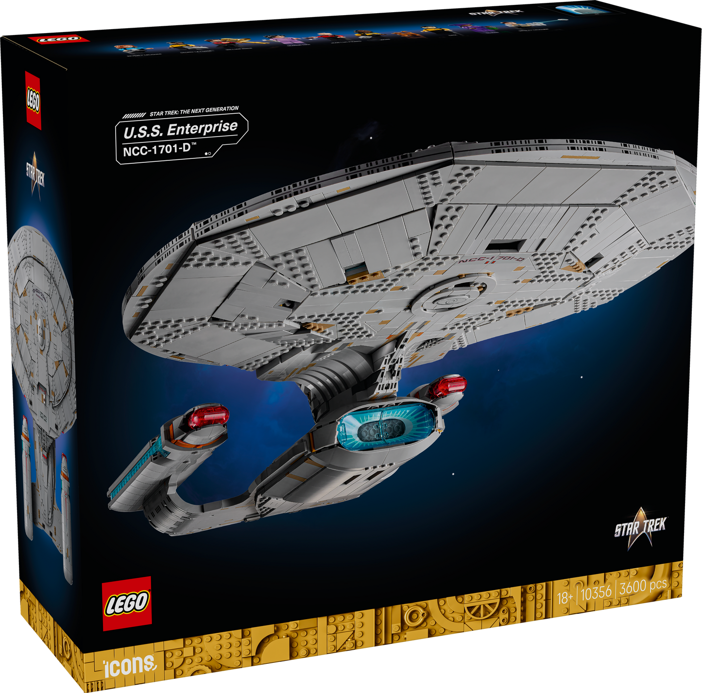 10356 Star Trek: U.S.S. Enterprise NCC-1701-D