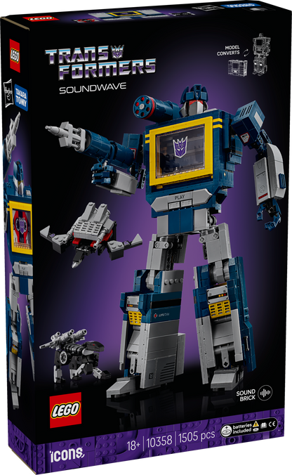 10358 Transformers: Soundwave