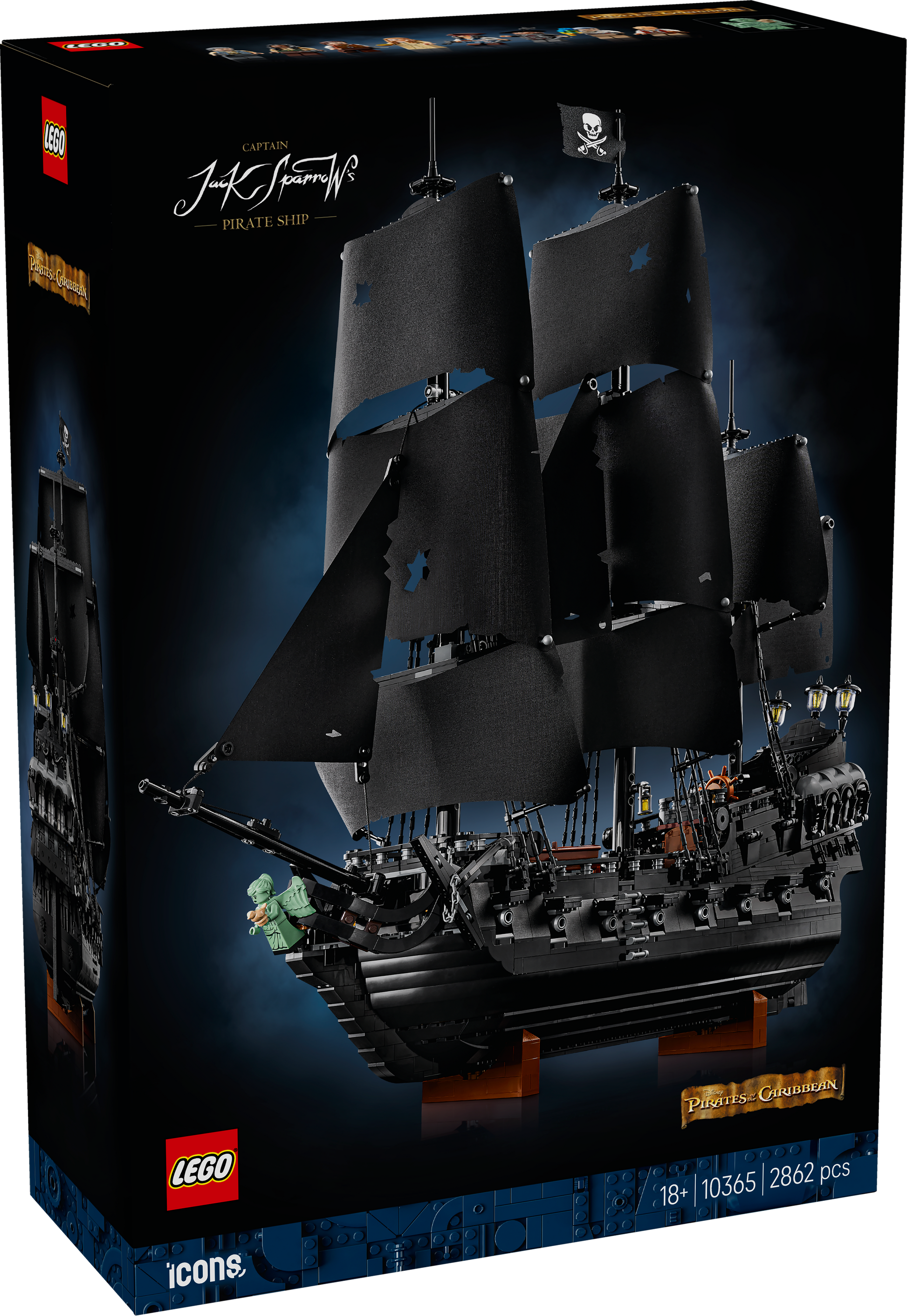 10365 Captain Jack Sparrow's Pirate Ship – LEGOLAND® Discovery