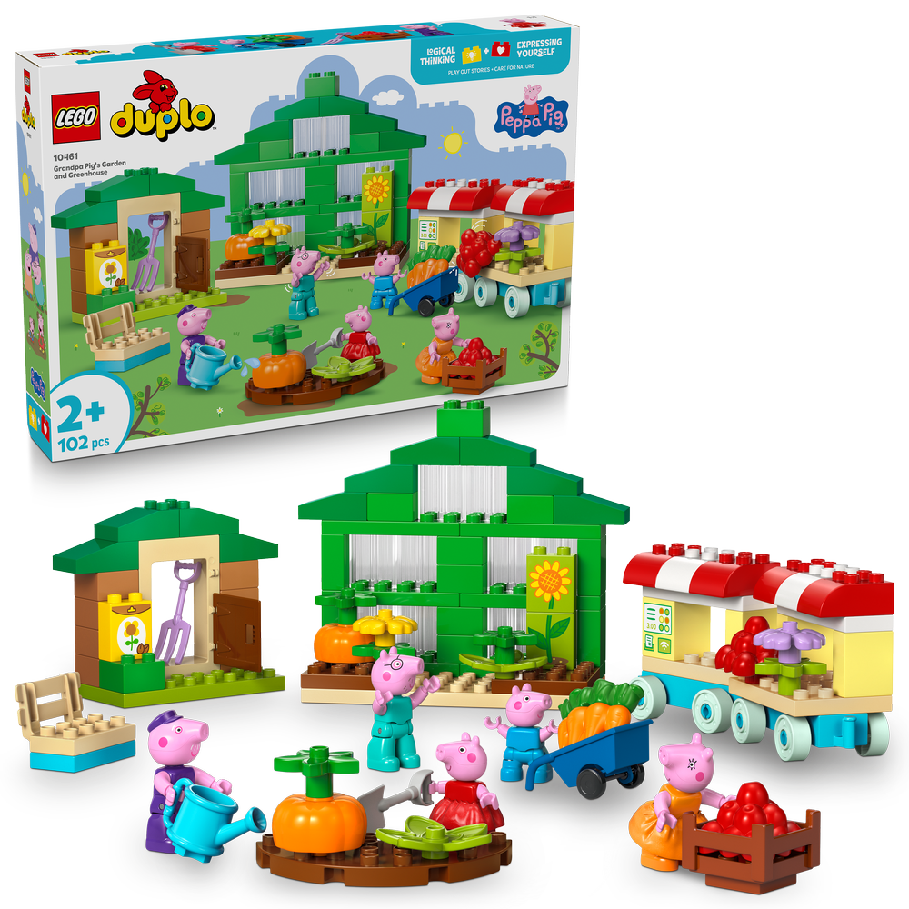 10461 Grandpa Pig's Garden and Greenhouse