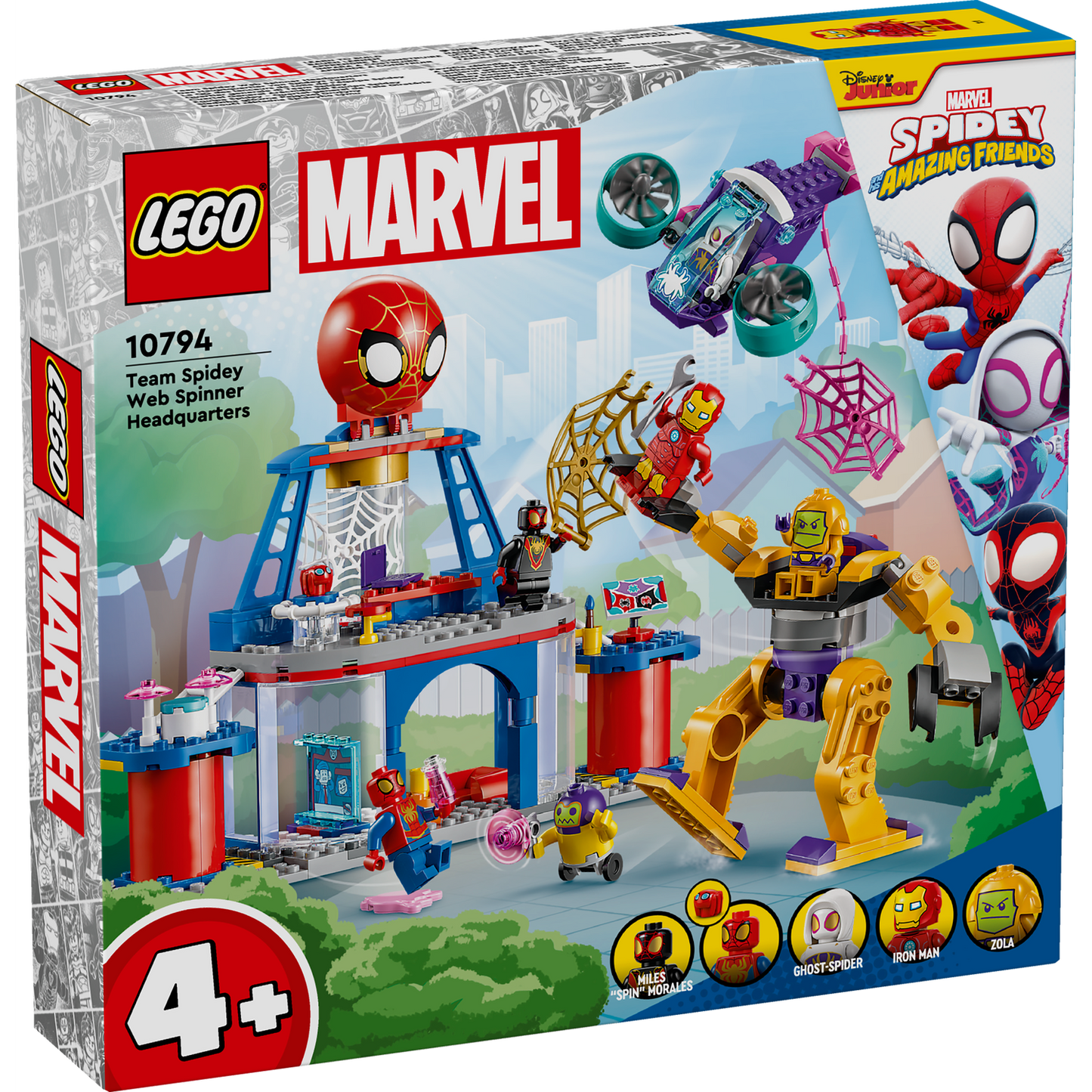 Team Spidey Web Spinner Headquarters 10794