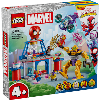 Team Spidey Web Spinner Headquarters 10794