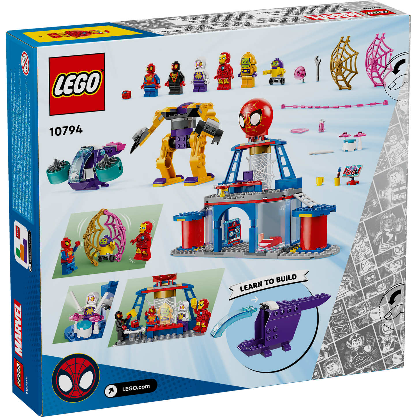 Team Spidey Web Spinner Headquarters 10794