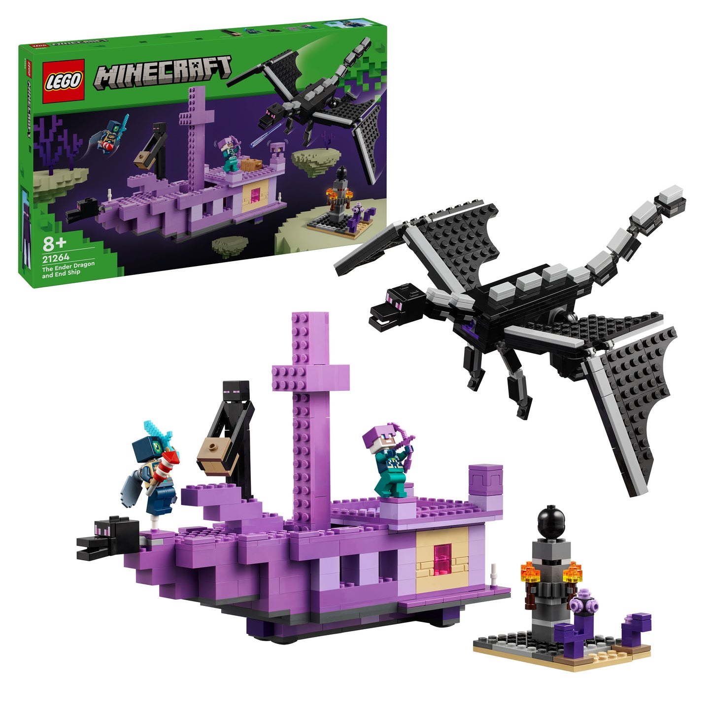 The Ender Dragon and End Ship 21264