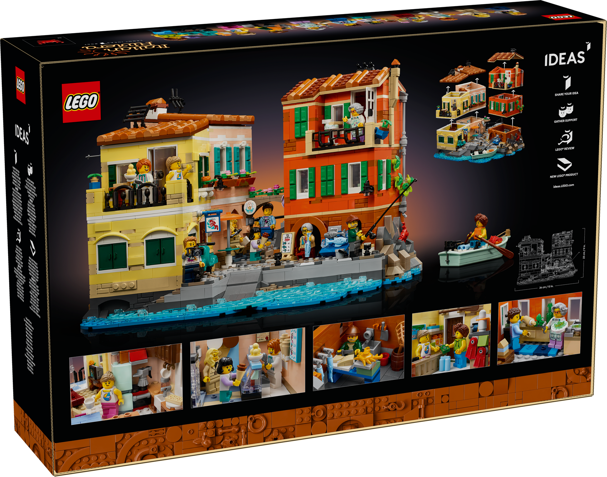 Legoland Lego House History Collection 21359 Italian Riviera