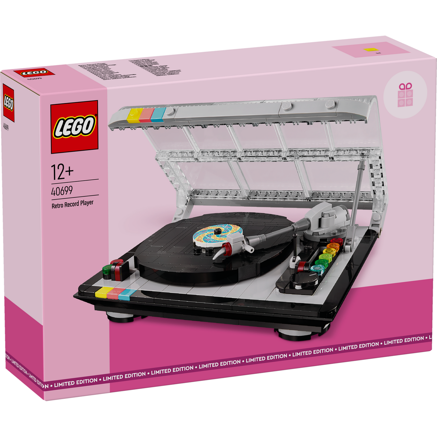 40699 Retro Record Player Gift with Purchase