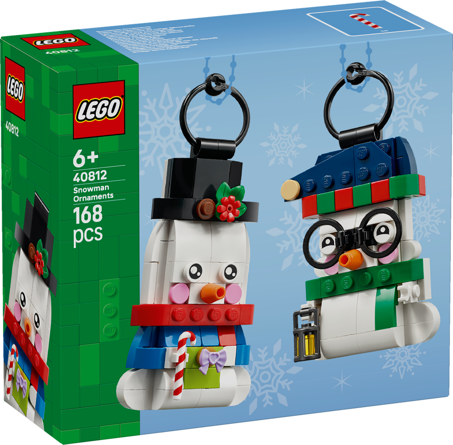 40812 Snowman Ornaments
