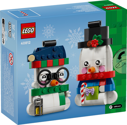 40812 Snowman Ornaments