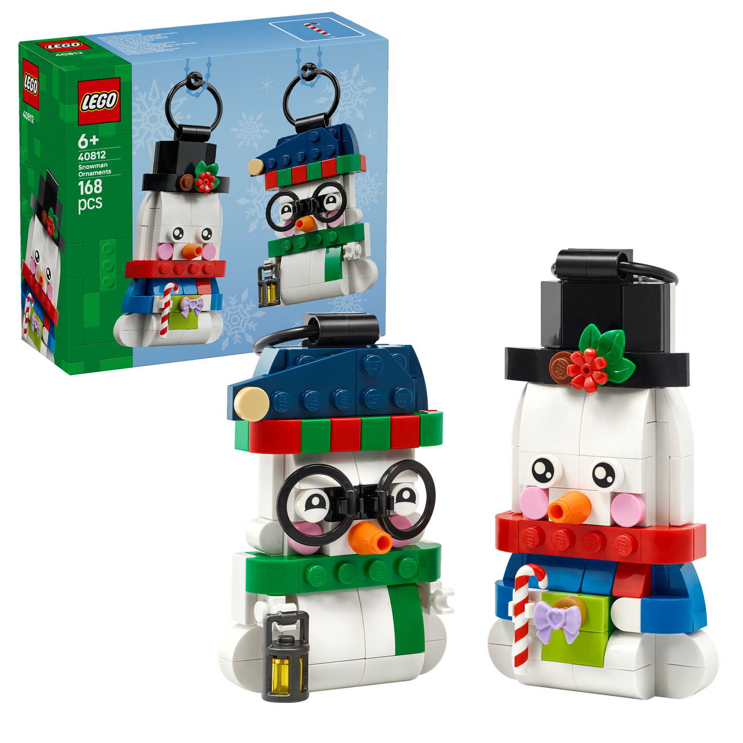 40812 Snowman Ornaments
