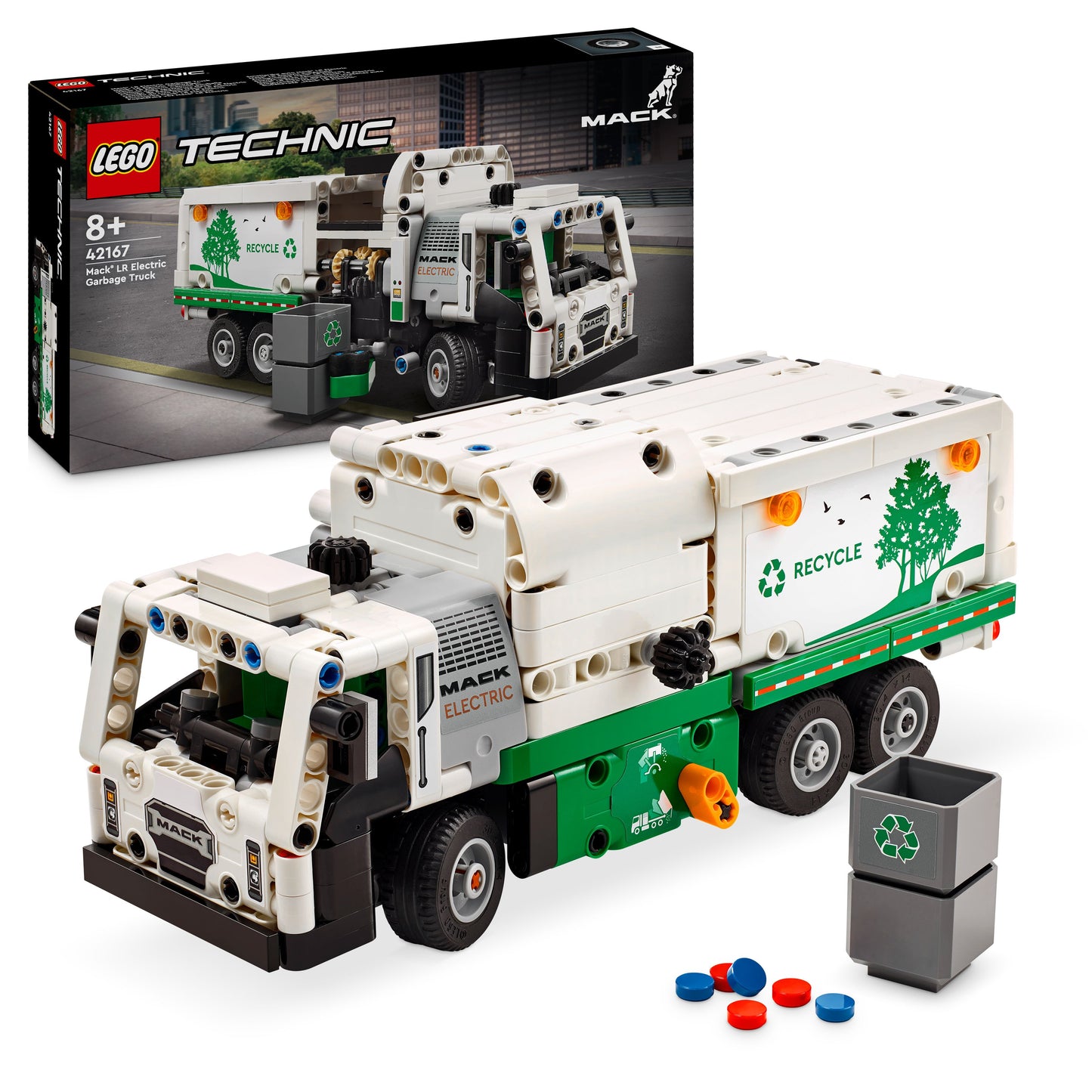 Mack® LR Electric Garbage Truck 42167