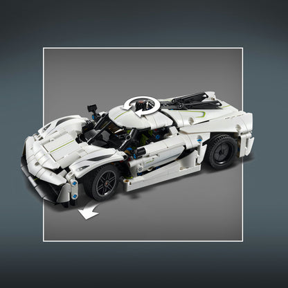 Koenigsegg Jesko Absolut White Hypercar 42184