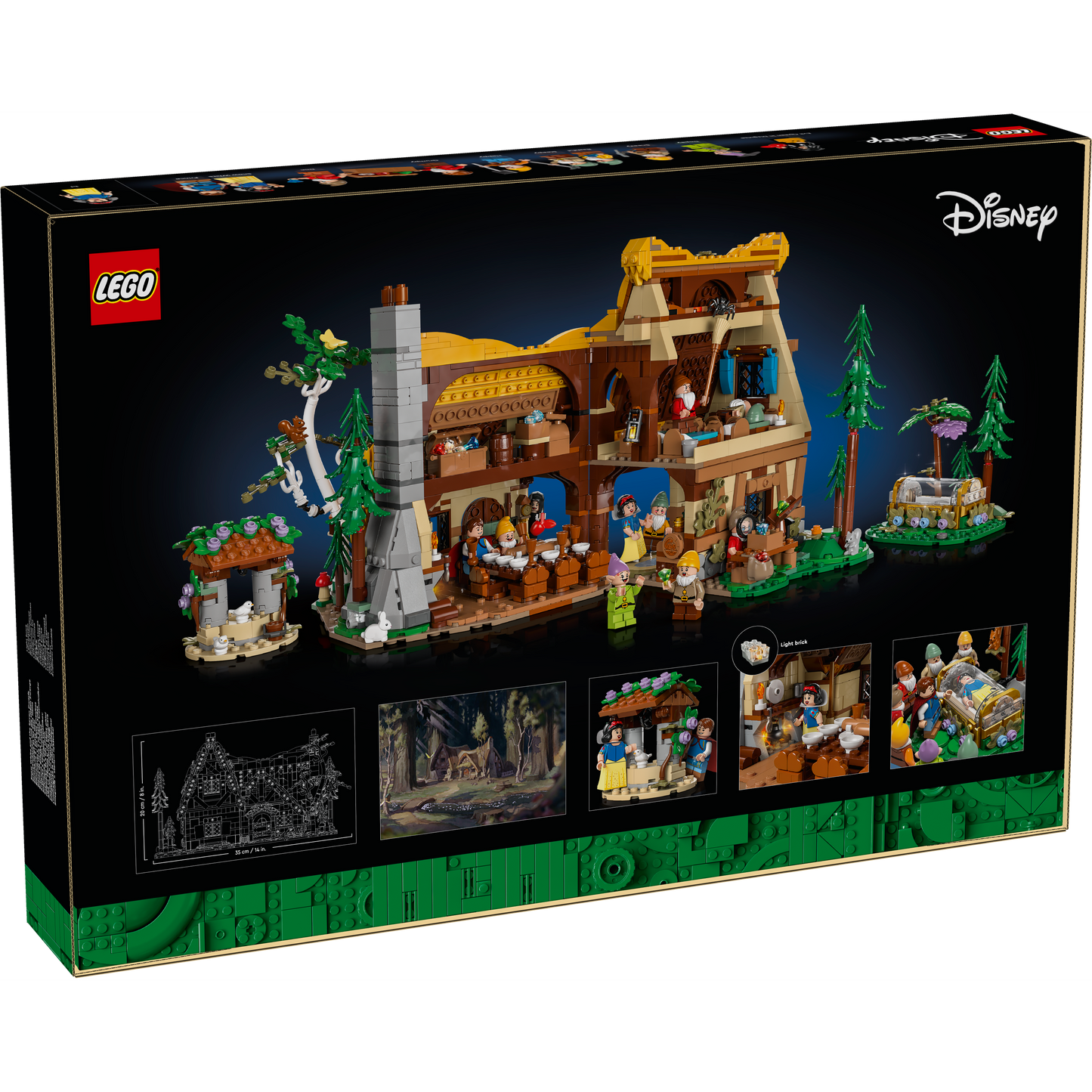 Snow White and the Seven Dwarfs' Cottage 43242