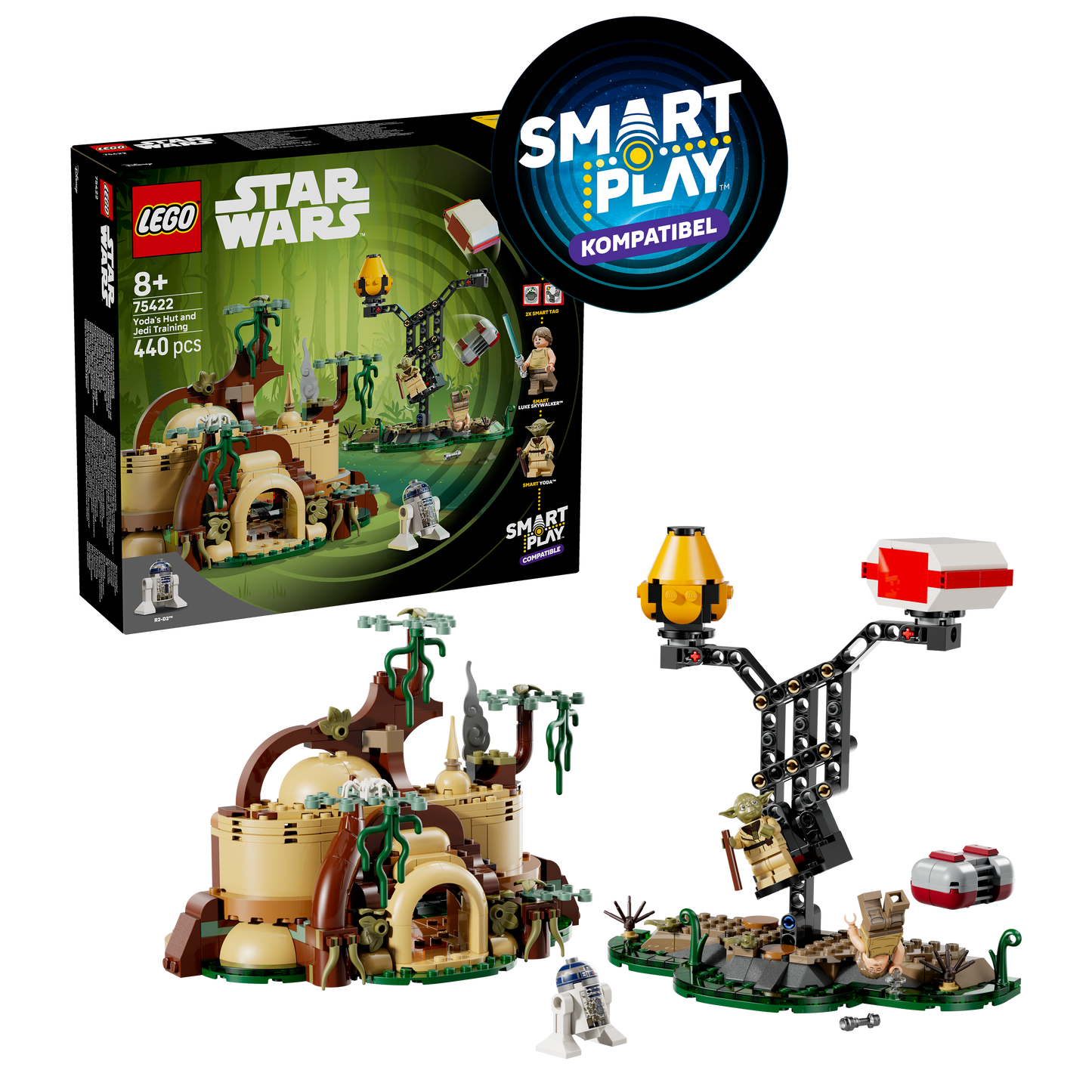 75422 SMART Play™: Yoda's Hut and Jedi Training