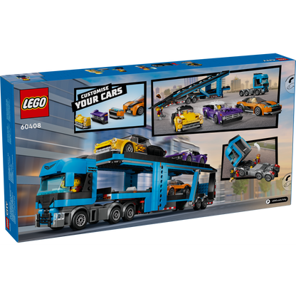 60408 Car Transporter Truck with Sports Cars