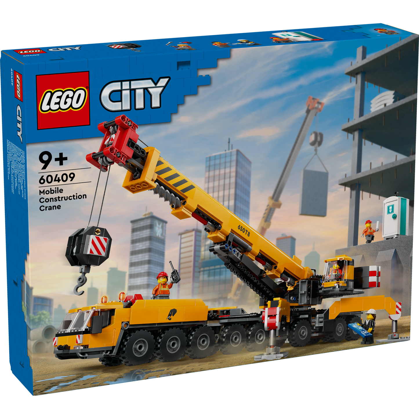 60409 Yellow Mobile Construction Crane