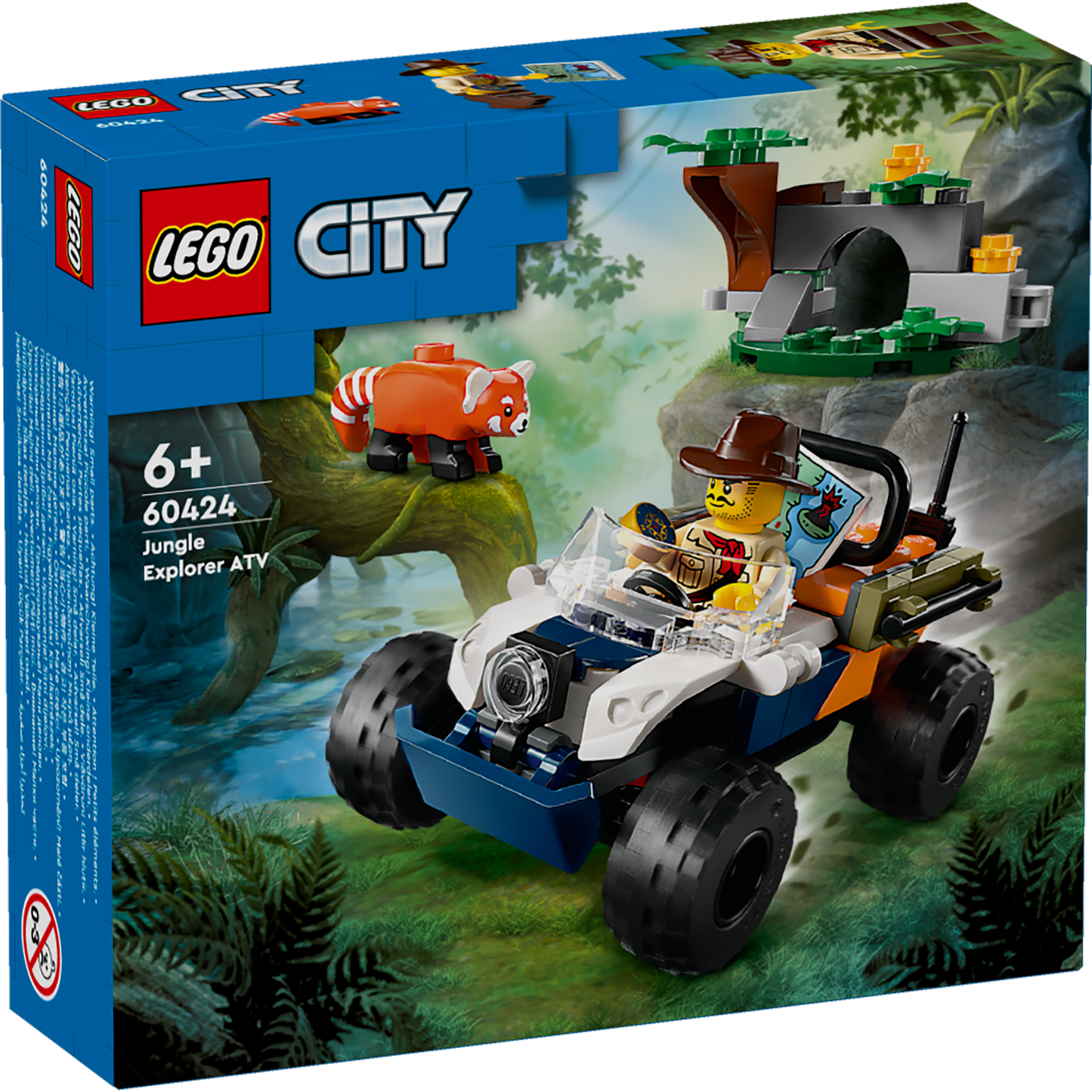 60424 Jungle Explorer ATV Red Panda Mission