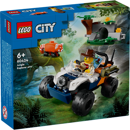 60424 Jungle Explorer ATV Red Panda Mission