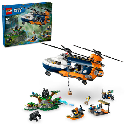 Jungle Explorer Helicopter at Base Camp 60437