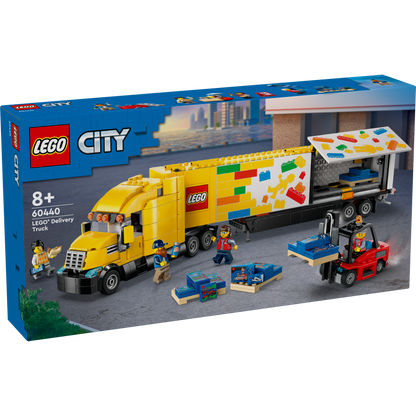 60440 Yellow Delivery Truck