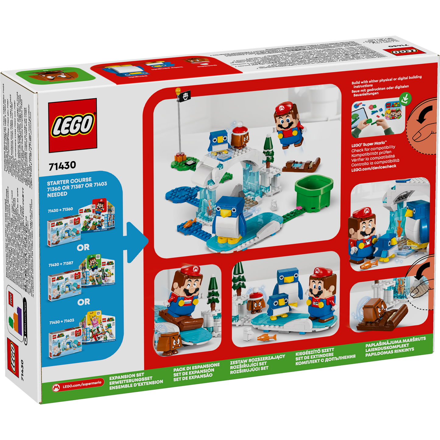 Penguin Family Snow Adventure Expansion Set 71430