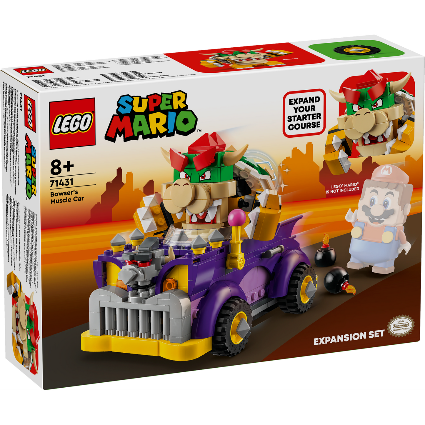 71431 Bowser's Muscle Car Expansion Set