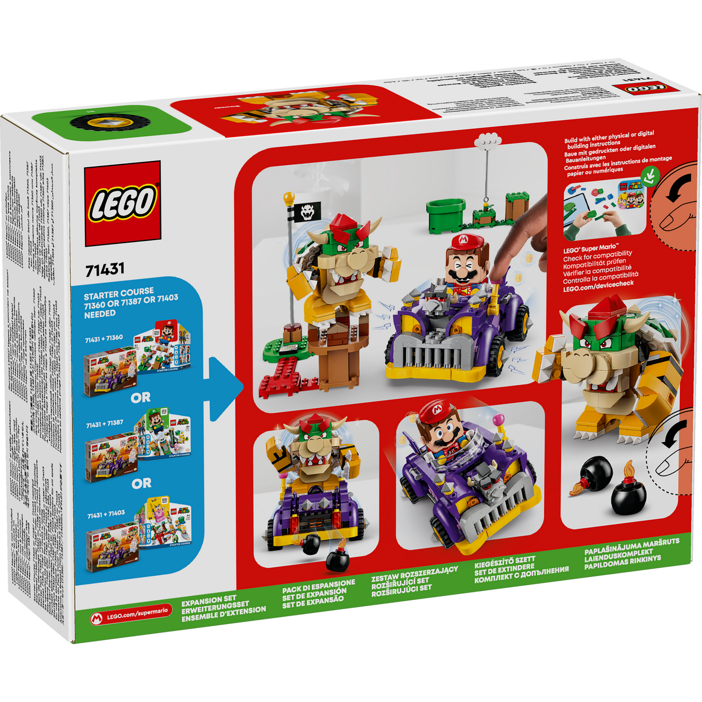 71431 Bowser's Muscle Car Expansion Set