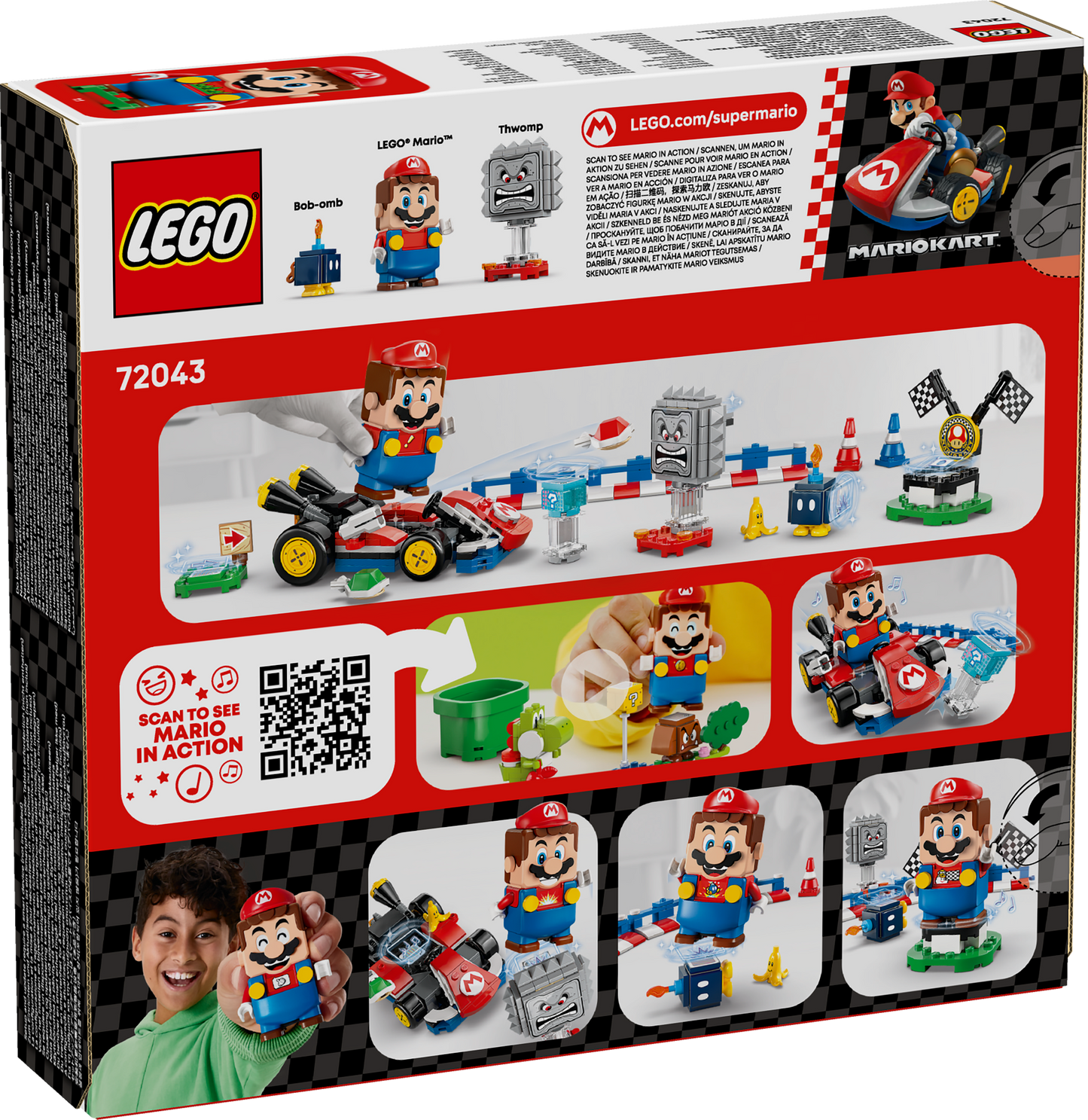 72043 Mario Kart - Interactive LEGO Mario & Standard Kart