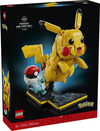 72152 Pikachu and Poké Ball