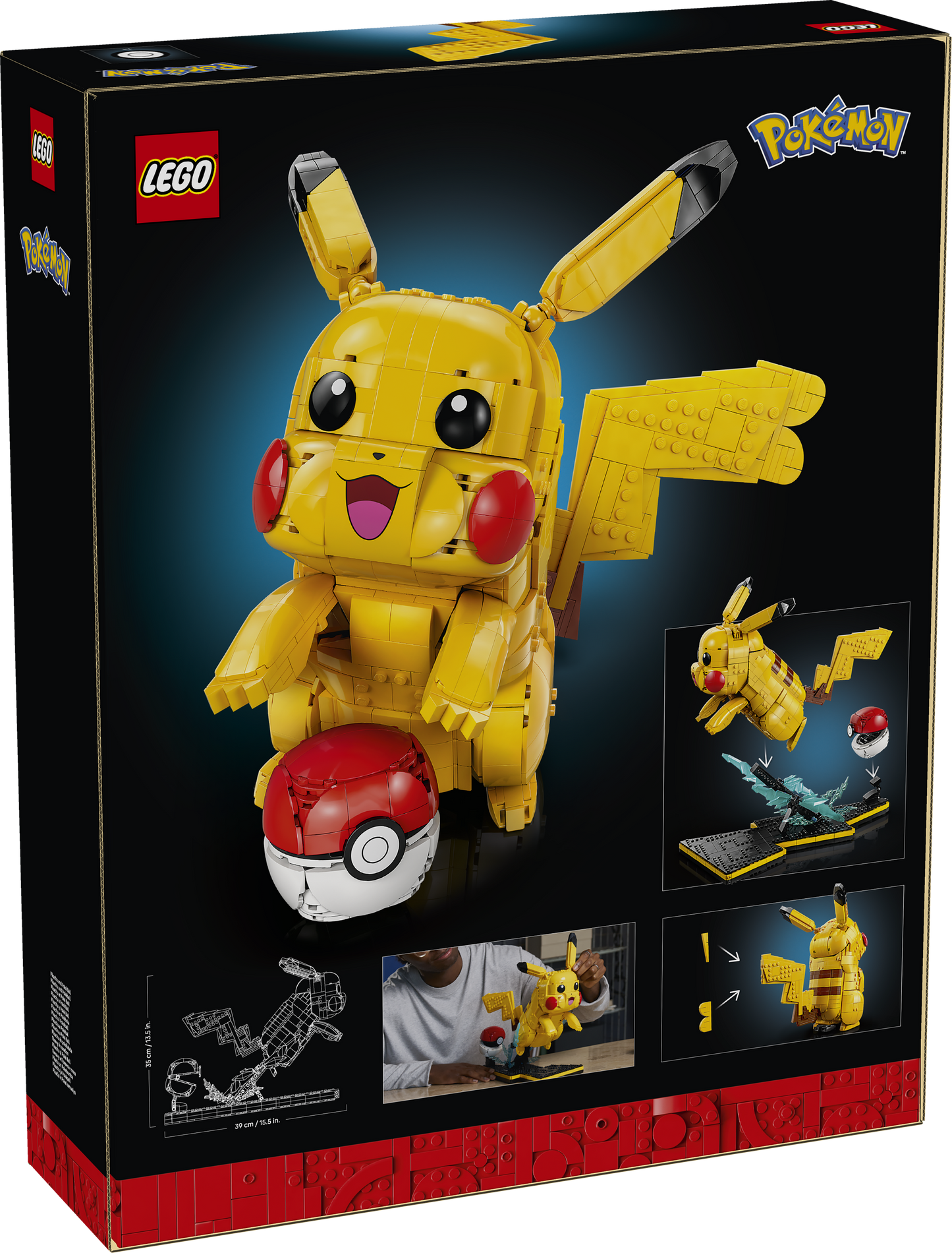 72152 Pikachu and Poké Ball