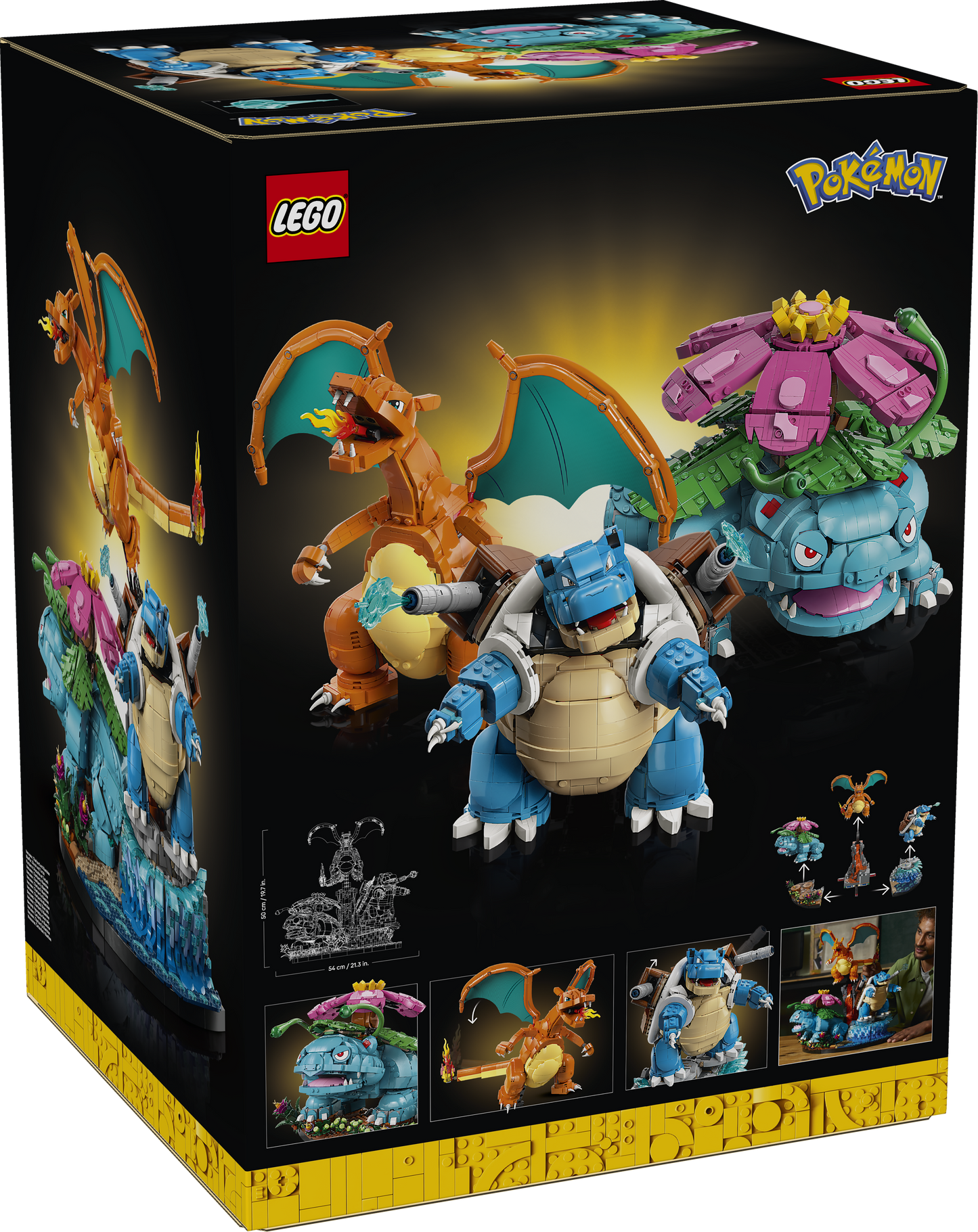 72153 Venusaur, Charizard and Blastoise