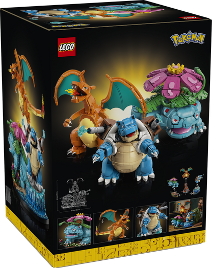 72153 Venusaur, Charizard and Blastoise
