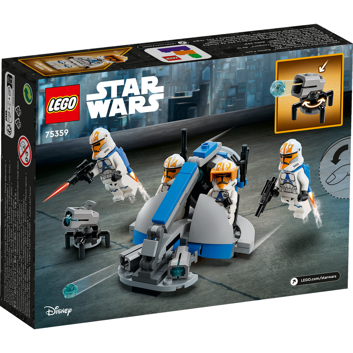 75359 332nd Ahsoka’s Clone Trooper™ Battle Pack