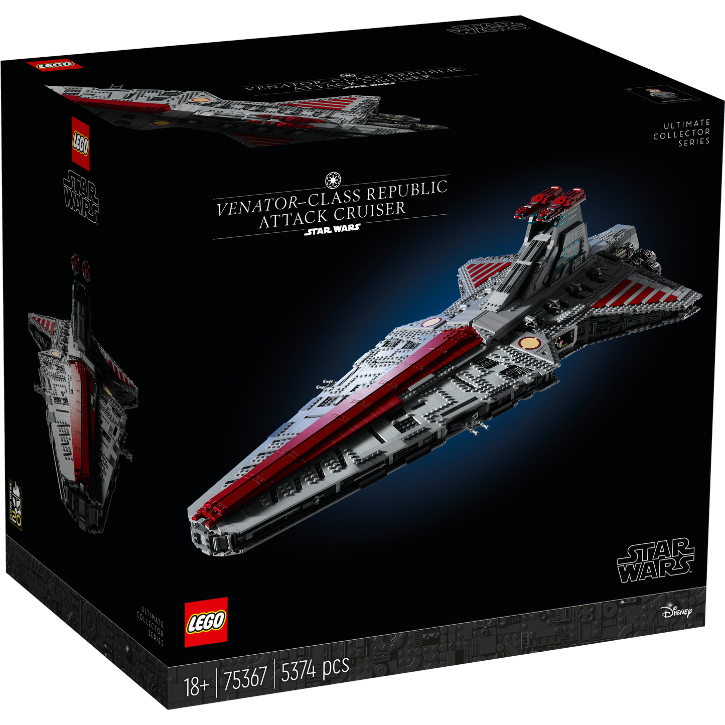 UCS Venator-Class Republic Attack Cruiser 75367