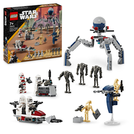 Clone Trooper™ & Battle Droid™ Battle Pack 75372