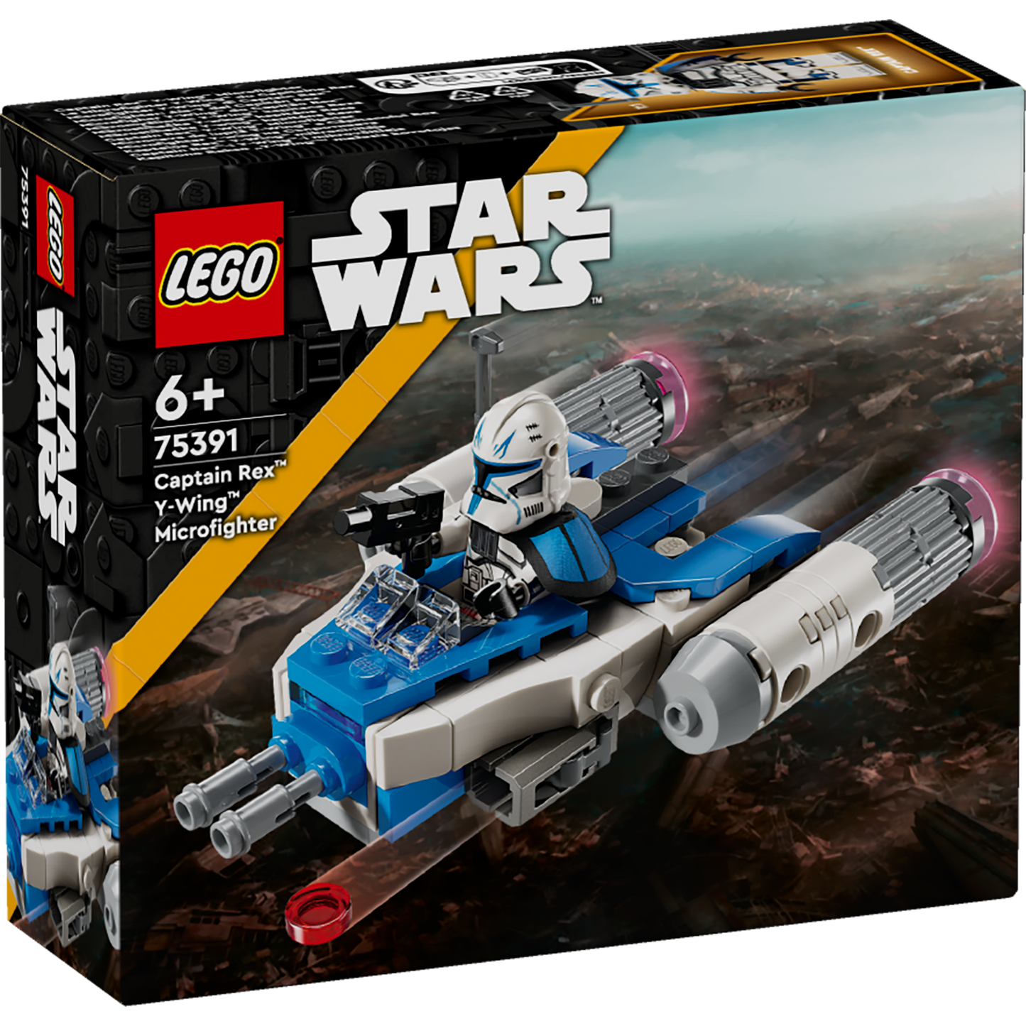 Captain Rex™ Y-Wing™ Microfighter 75391