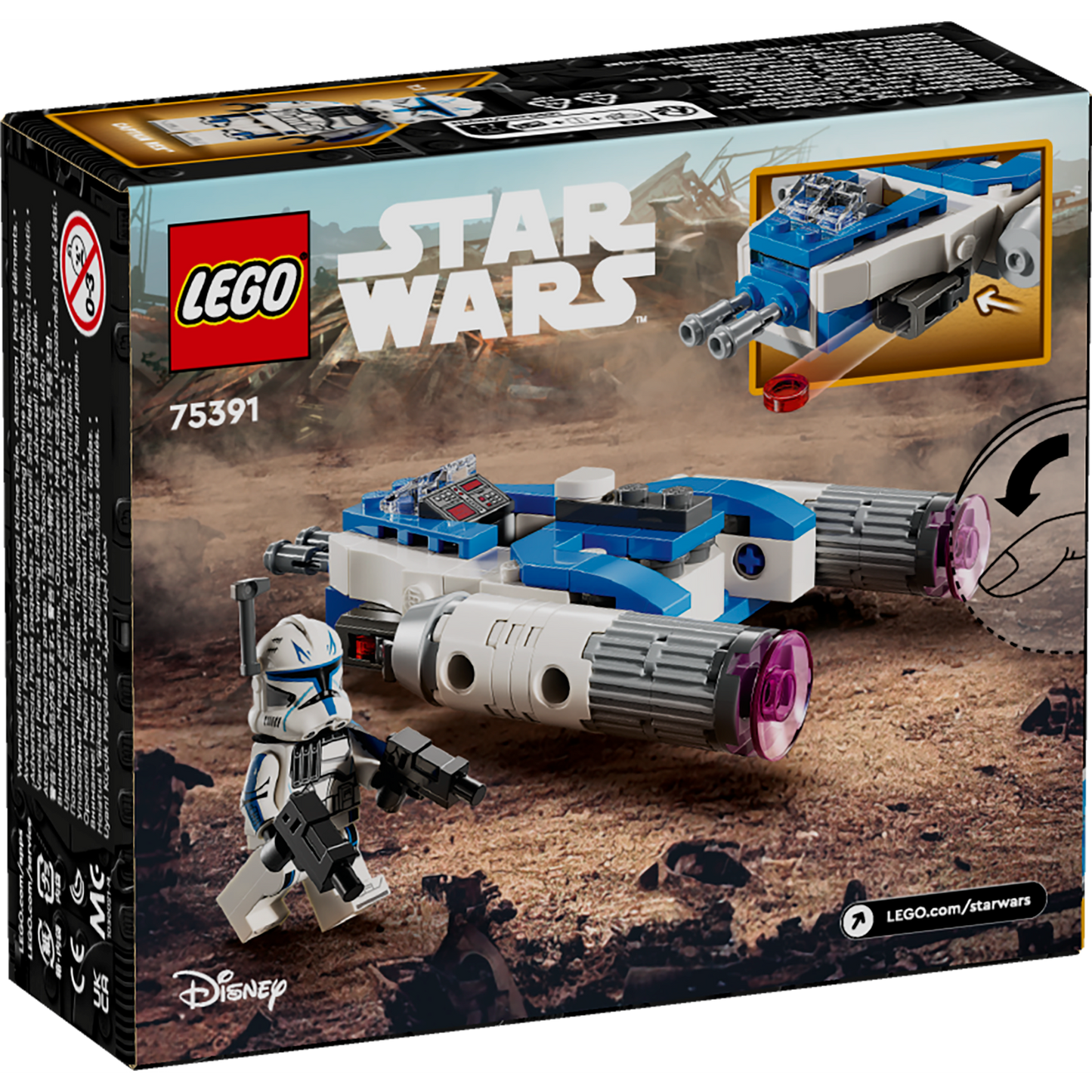 75391 Captain Rex™ Y-Wing™ Microfighter