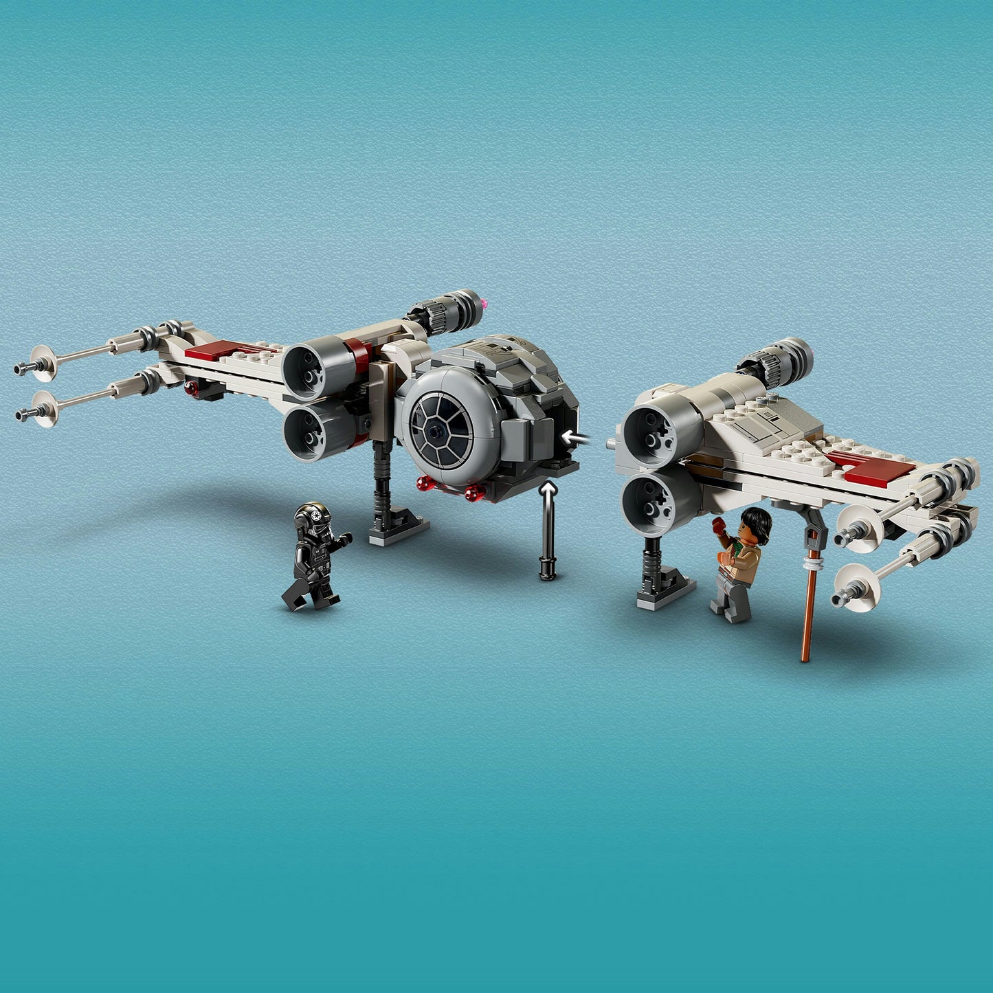 TIE Fighter & X-Wing Mash-up 75393