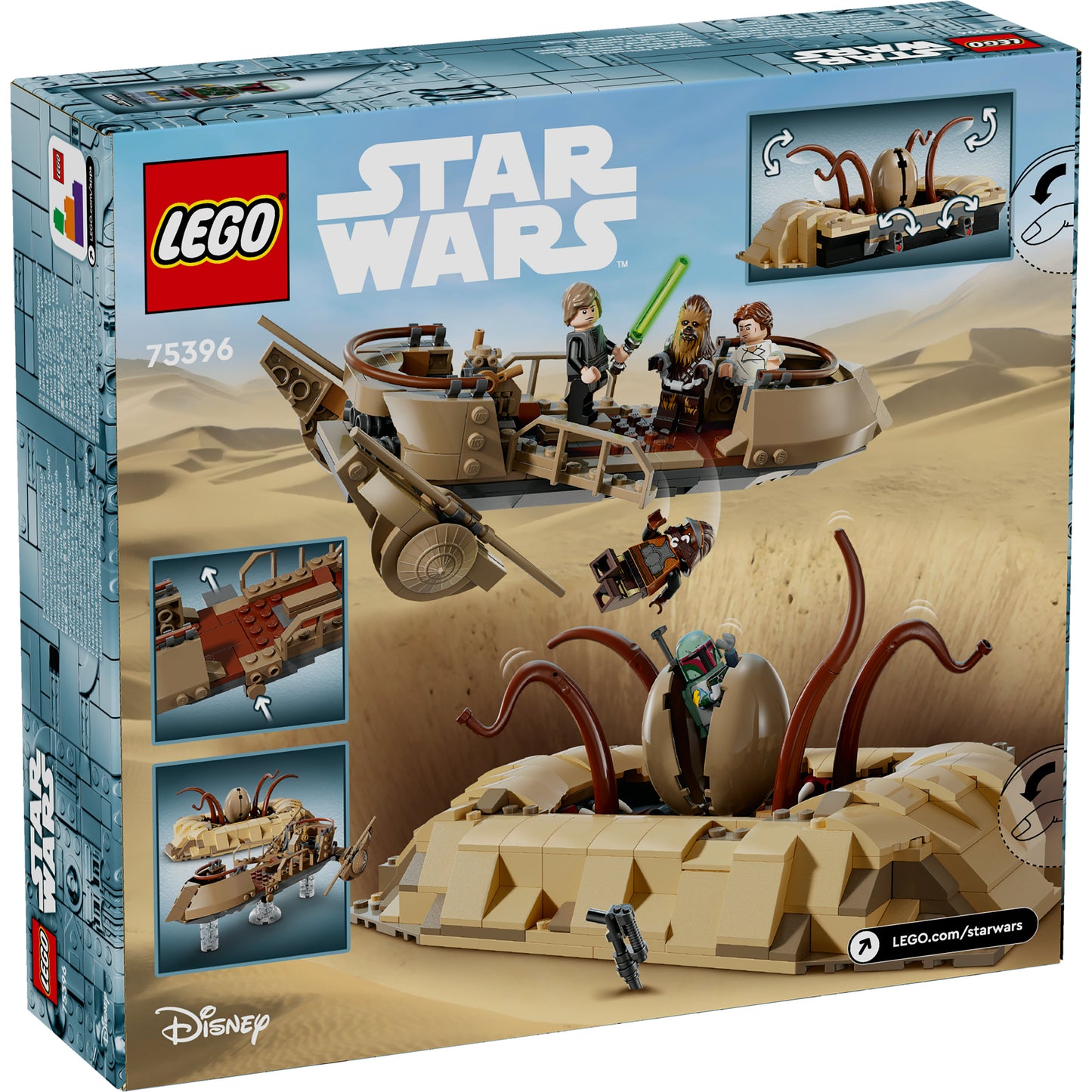 Desert Skiff & Sarlacc Pit 75396