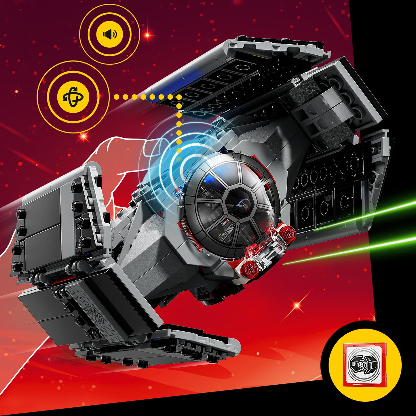 75421 SMART Play™: Darth Vader's TIE Fighter™