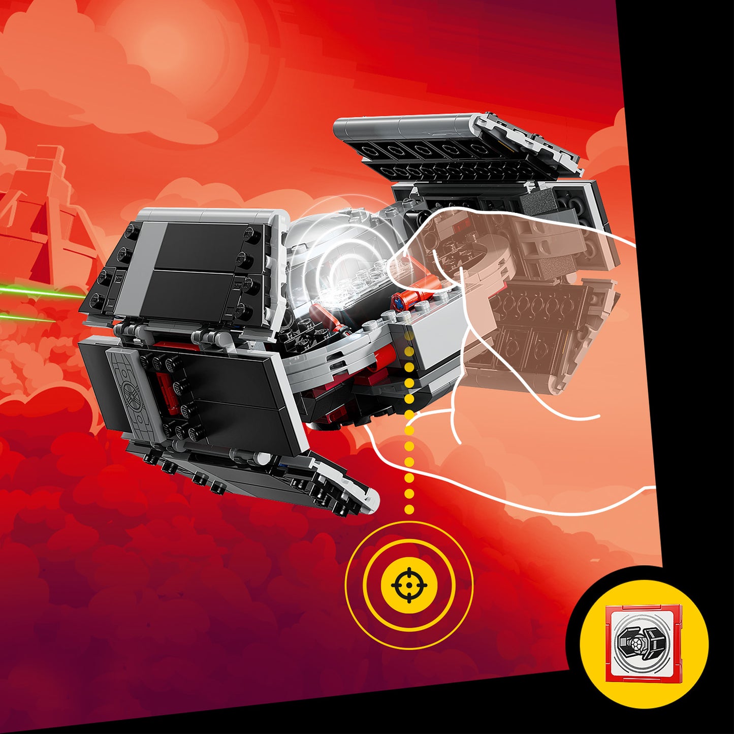 75421 SMART Play™: Darth Vader's TIE Fighter™
