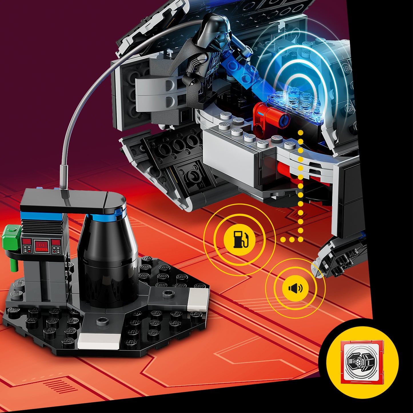 75421 SMART Play™: Darth Vader's TIE Fighter™