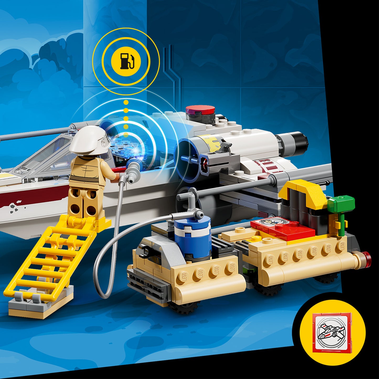 75423 SMART Play™: Luke's Red Five X-Wing™