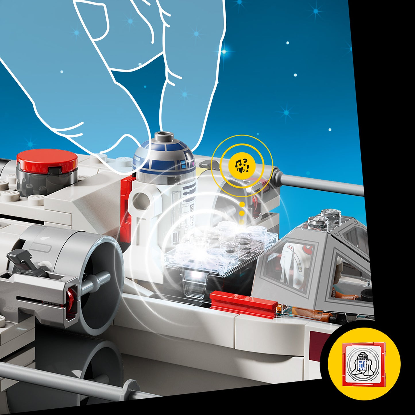 75423 SMART Play™: Luke's Red Five X-Wing™