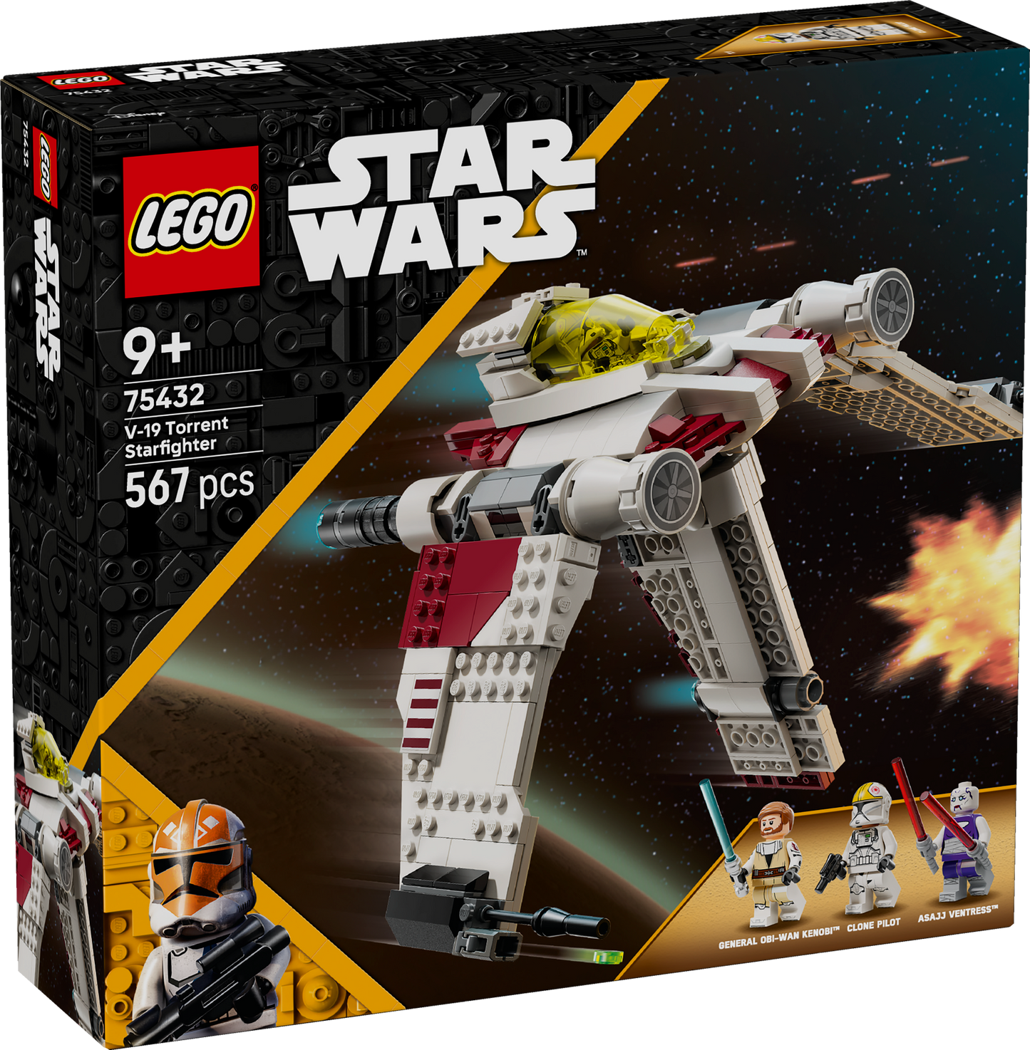75432 V-19 Torrent Starfighter