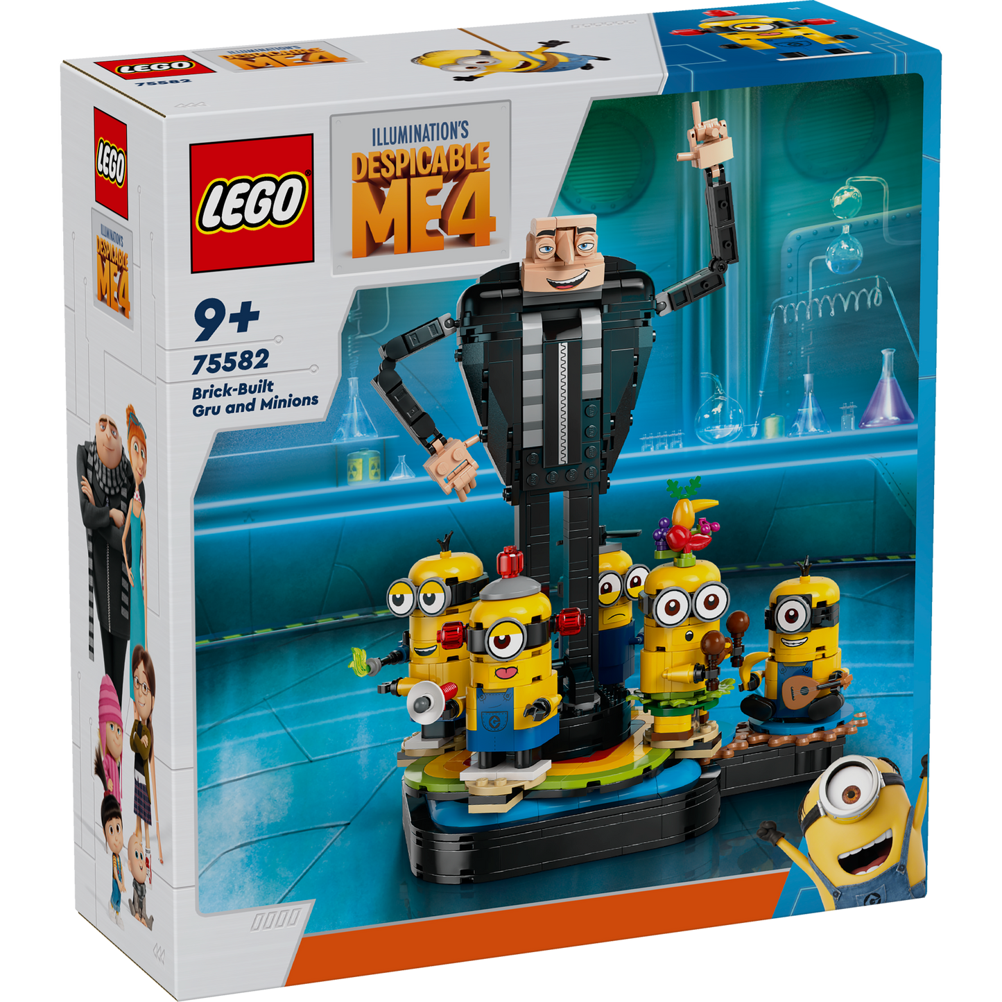 75582 Brick-Built Gru and Minions