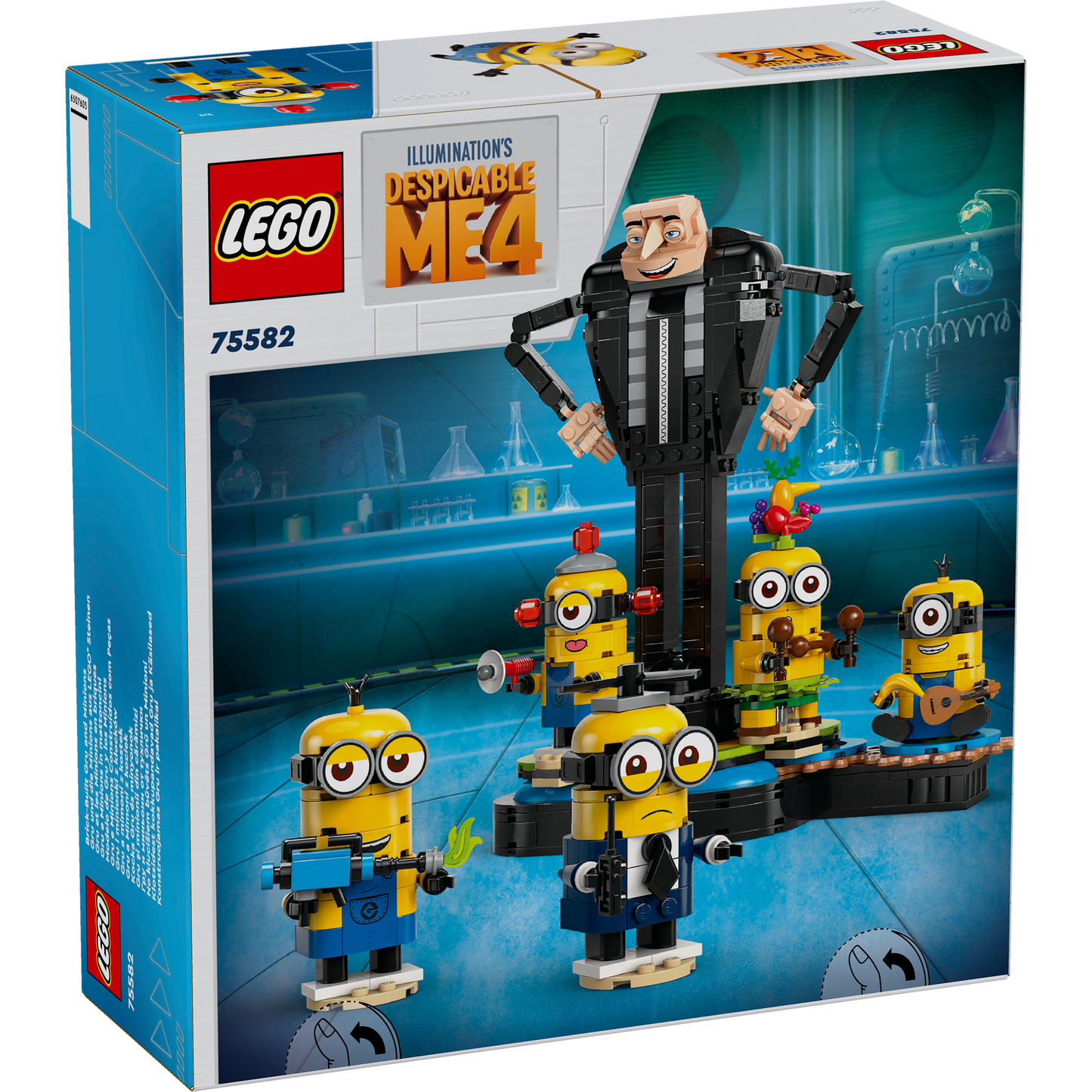 75582 Brick-Built Gru and Minions