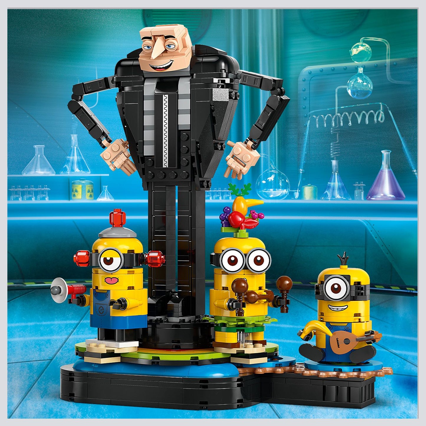 75582 Brick-Built Gru and Minions