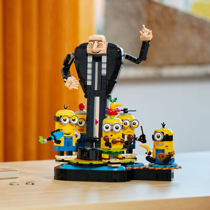 75582 Brick-Built Gru and Minions