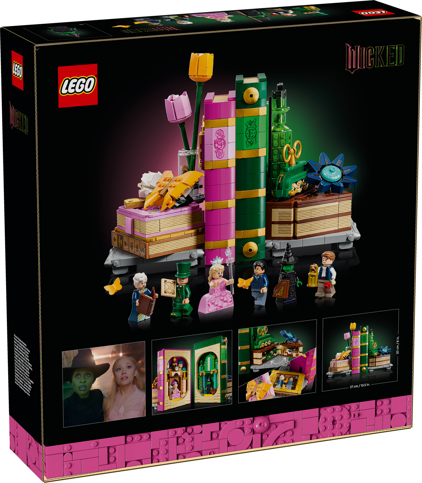 75691 Glinda & Elphaba Bookends